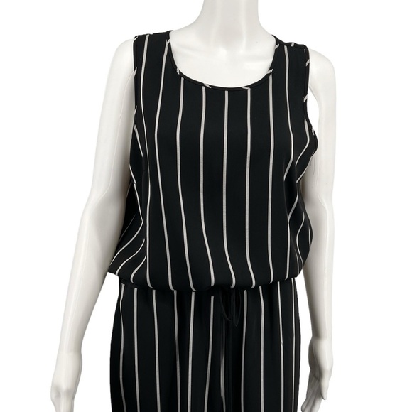 Vince Camuto Black and White Jumpsuit 8 - Picture 3 of 8
